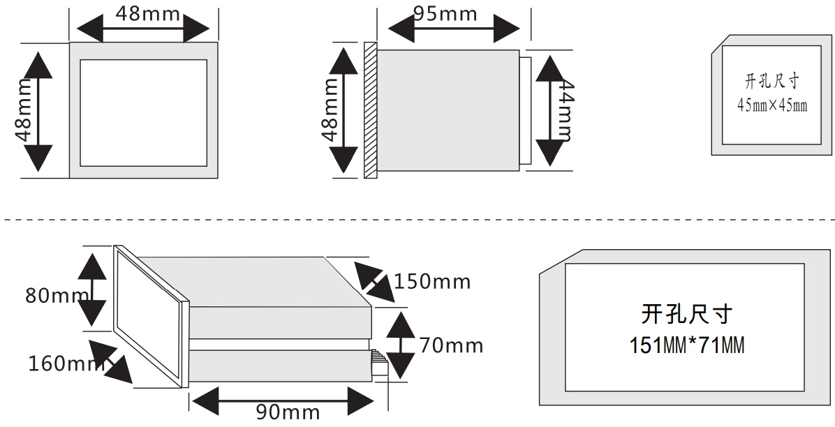 CDJ194I-AX1單相數(shù)顯電流表