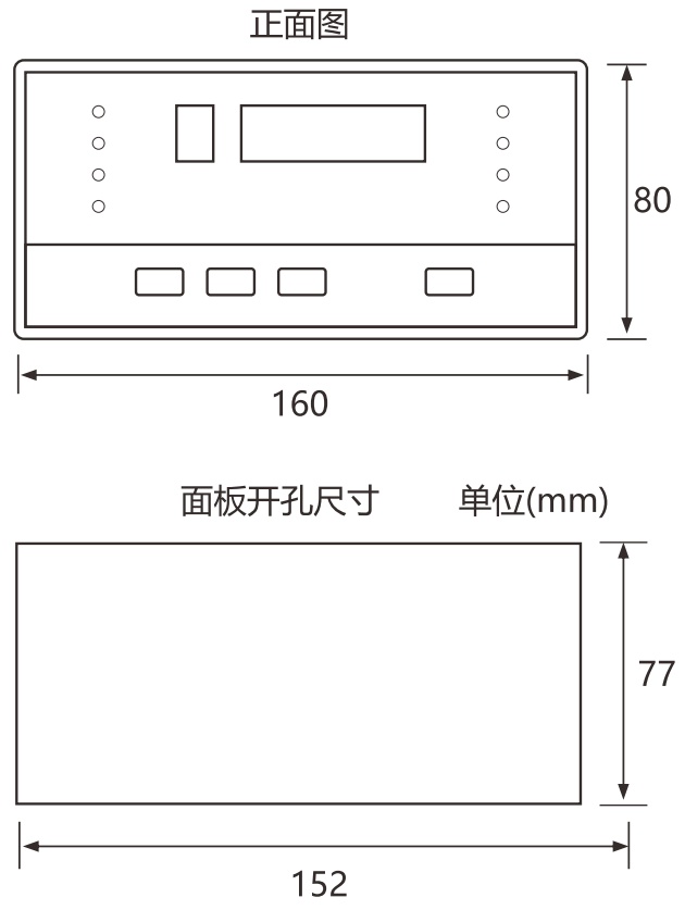 BWD-3K130A干式變壓器電腦溫控儀