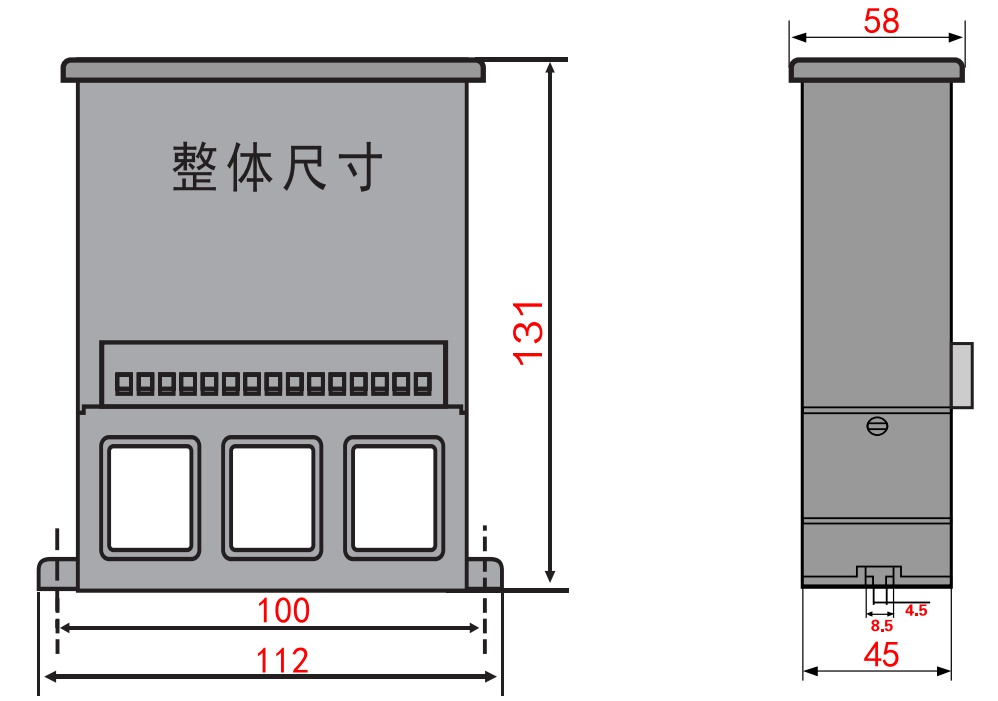 ZY-207三相電機綜合保護裝置