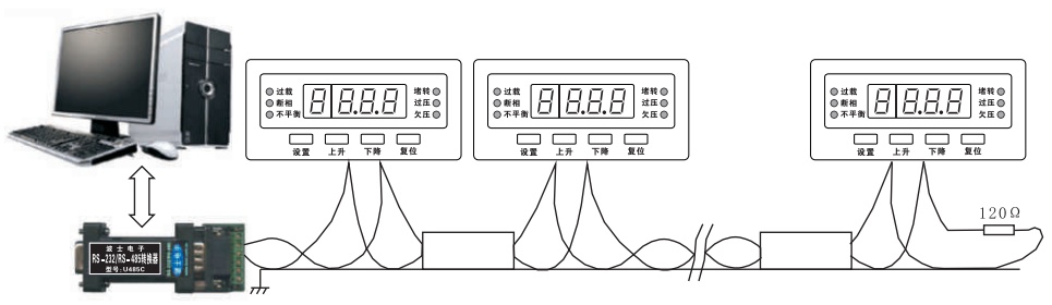 ZY-207三相電機綜合保護裝置