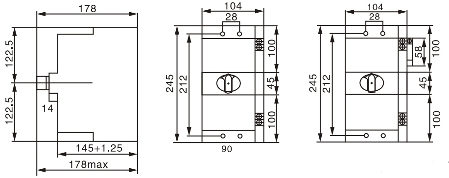 WHKCPS1-45H控制與保護開關(guān)