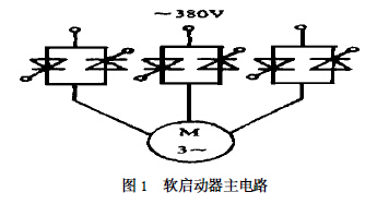 軟啟動的主電路圖 軟啟動的主電路圖